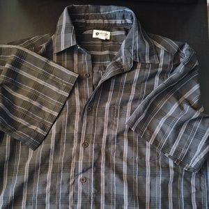 Haggar Clothing Shortsleeve Button-up